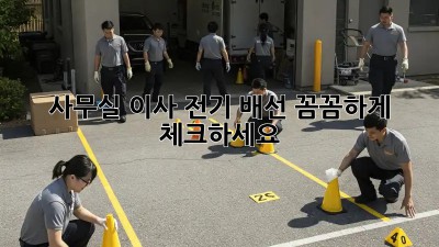사무실 이사? 전기 배선 꼼꼼하게 체크하세요!